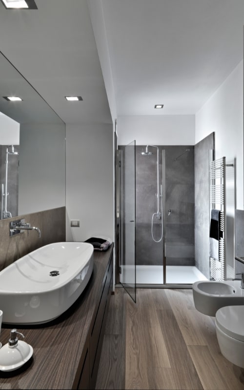 bathroom construction