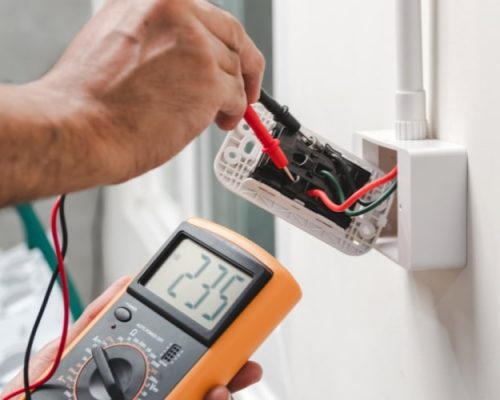 building work - electrical services